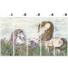 Wild Unicorns (Funkcia Vinyl on textured non-woven fabric linen)