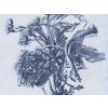 Blue Flower (Funkcia Vinyl on textured non-woven fabric craft)