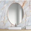 Zrkadlo Scandi Slim Owal Copper - Medená - Oválne