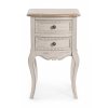 Nočný stolík Clarisse - 2 zásuvky