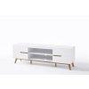 TV stolík CERVO - Biela- 2