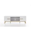 TV stolík CERVO - Biela- 3