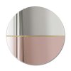 Zrkadlo Demi Rose Gold - Medená;Ružová - Okrúhle- 2