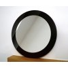 Zrkadlo Lady Black - Čierna - Okrúhle- 3