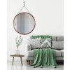 Zrkadlo Scandi Power Mint - Medená - Okrúhle- 2