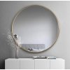 Zrkadlo Scandi Slim Gold - Zlatá - Okrúhle