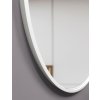Zrkadlo Scandi Slim White - Biela - Okrúhle- 2