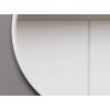Zrkadlo Scandi Slim White - Biela - Okrúhle- 3