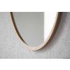Zrkadlo Scandi Wood - Hnedá - Okrúhle- 8
