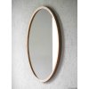 Zrkadlo Scandi Wood - Hnedá - Okrúhle- 7