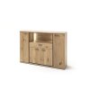Komoda CAMPINAS highboard - Antracit;Hnedá- 3