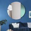 Zrkadlo Eclipse - Čierna;Modrá;Zelená;Grafit;Hnedá;Antická - Okrúhle- 6