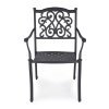 Záhradná stolička Ivrea - Antracit - Biela;Antracit- Glamourdesign 2
