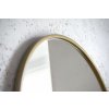 Zrkadlo Ambient LED Slim Gold - Zlatá - Oválne- 2