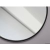 Zrkadlo Scandi Slim LED Black - Čierna - Okrúhle- 3