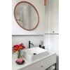 Zrkadlo Scandi Copper - Medená - Okrúhle- 4