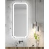 Zrkadlo do kúpelne s LED - Mirel White LED - Biela - Obdĺžnikové