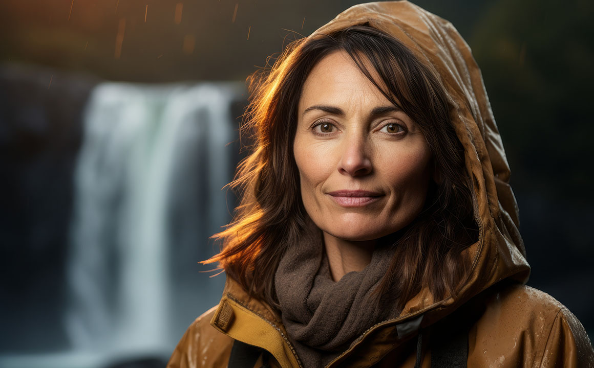 Zimní make-up pro ženy po čtyřicítce