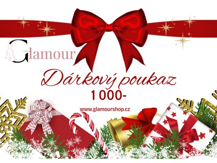 Red and White Modern Illustrated Christmas Gift Certificate 2