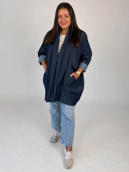 Oversized džínový kabátek Mariane Denim
