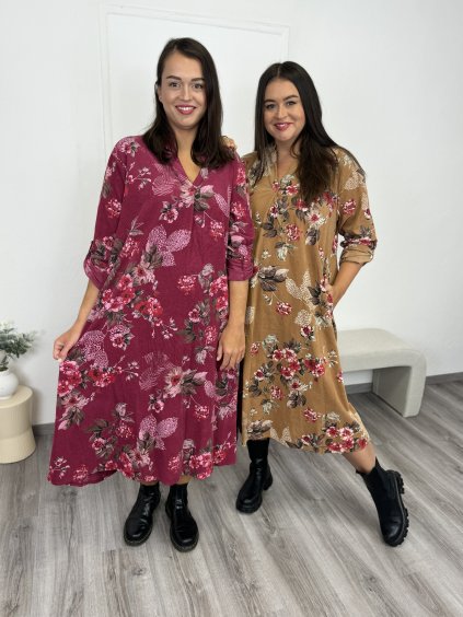 Manžestrové šaty Beverly