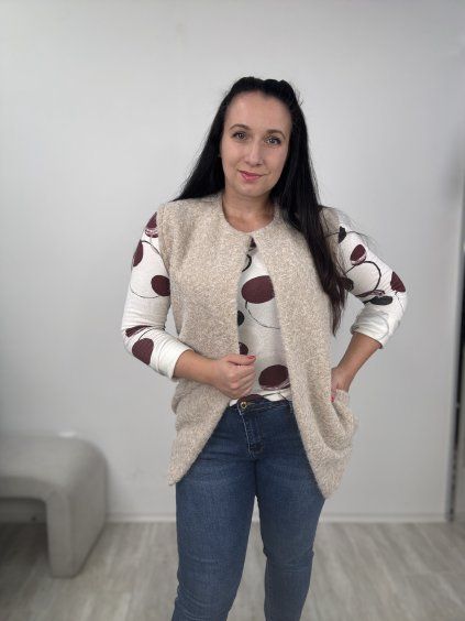 Beránková vesta Loffi