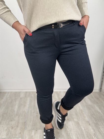 Kalhoty Steward tmavě modré