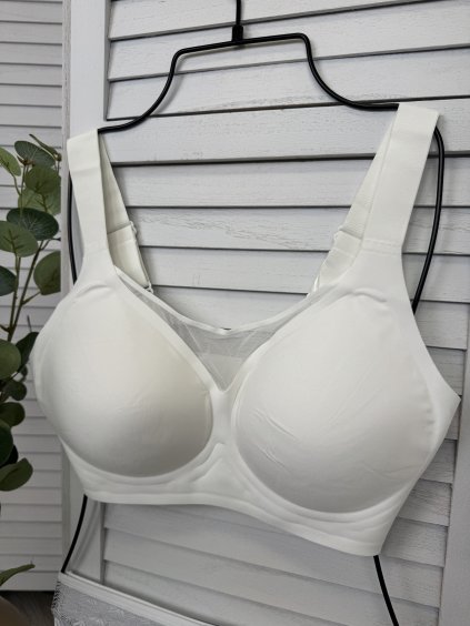 Bezešvá podprsenka se síťkou Magnolia L-6XL