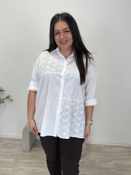 Bavlněná volná košile Elisabeth