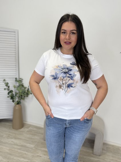 Tričko s květem Lilly