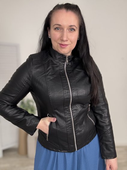 Koženková bunda Fanto