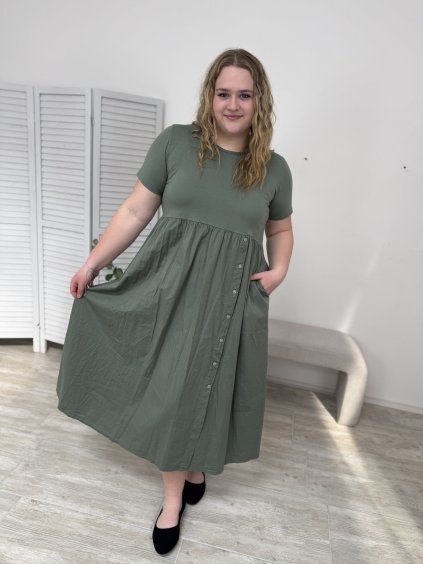 Šaty bavlněné Maggie