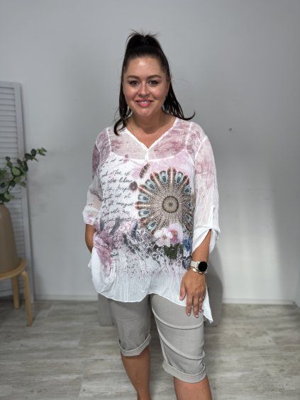 Krepová halenka Libero