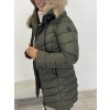 Dámská khaki zimní bunda Vanesa