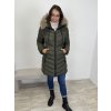 Dámská khaki zimní bunda Vanesa