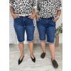 Džínové kraťasy M. Sara PLUS SIZE