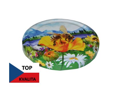 Horská louka včela