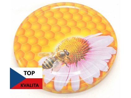 Včela na kopretině