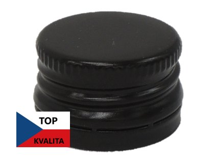 Šroubovací 25 ČERNÉ s pojistným kroužkem