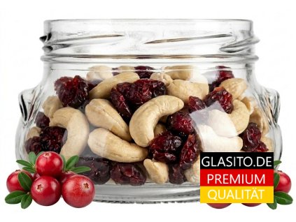 300 ml AMFORA kešu a brusinky