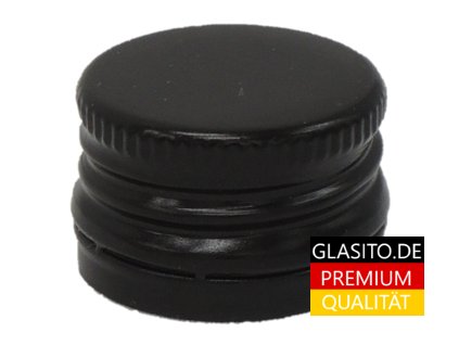 Šroubovací 25 ČERNÉ s pojistným kroužkem