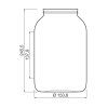 3680ml Zeichnung