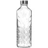Lahev zdobená se zátkou 1000 ml čirá