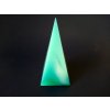 Pyramid 35x35x73 Green opal No.6110