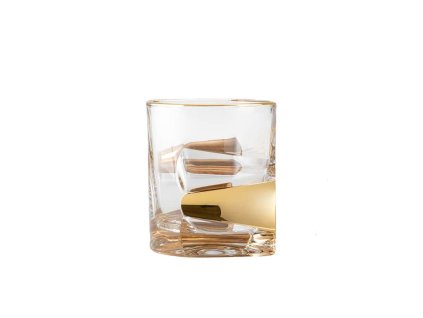sklenice na whisky Sail pozlacená