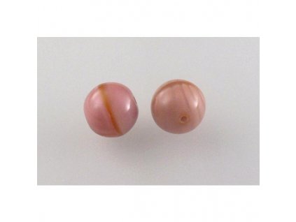 Mačkané kulaté korálky - 10 mm 76026