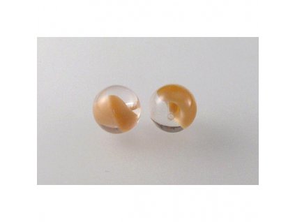 Mačkané kulaté korálky - 10 mm 76028