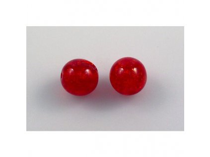 Práskané kulaté korálky - 10 mm 90080/85500