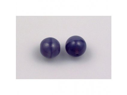 Mačkané kulaté korálky - 12 mm 21360