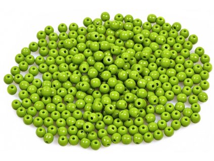 Mačkané kulaté korálky - 3 mm 53420